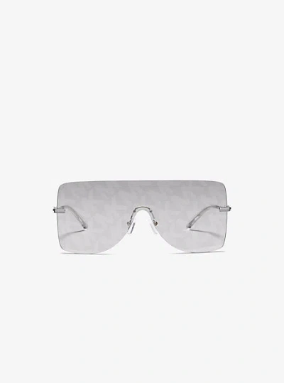 Michael Kors London Sunglasses In Silver