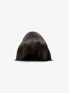 Michael Kors Long Haired Shearling Hat In Brown
