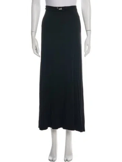 Pre-owned Michael Kors Long Skirt In Black