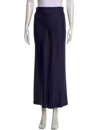 Pre-owned Michael Kors Long Skirt In Blue