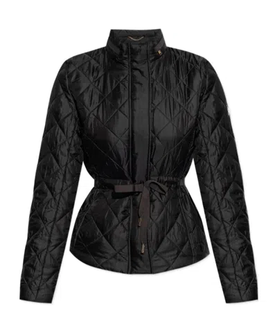 MICHAEL KORS DIAMOND-PATTERN QUILTED JACKET