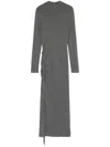Michael Kors Long Sleeve Dress In Gray