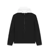 Michael Kors Long Sleeve Hooded Jacket In Black
