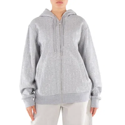 Michael Kors Long Sleeve Zip-up Hoodie