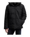 Michael Kors Long-sleeved Down Jacket In Black