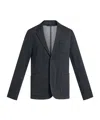 Michael Kors Knitted Blazer In Black