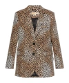 Michael Kors Single-breasted Two-button Blazer In Nude
