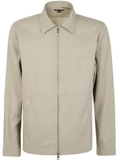 Michael Kors Long Sleeves Linen Cotton Jacket Clothing