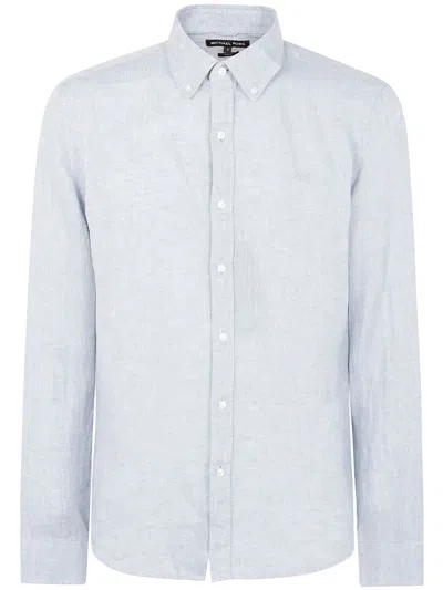 MICHAEL KORS MICHAEL KORS LONG SLEEVES LINEN SHIRT