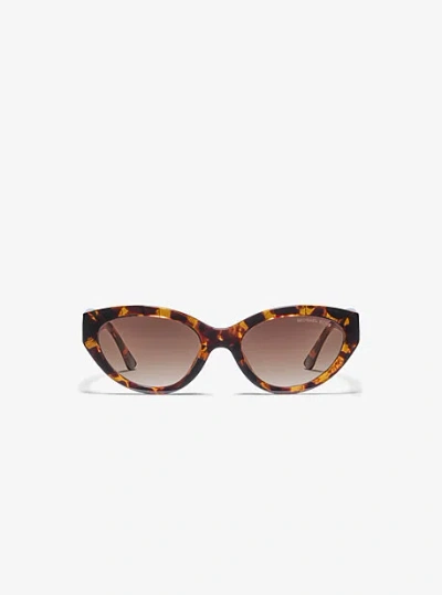 Michael Kors Lorient Sunglasses In Brown