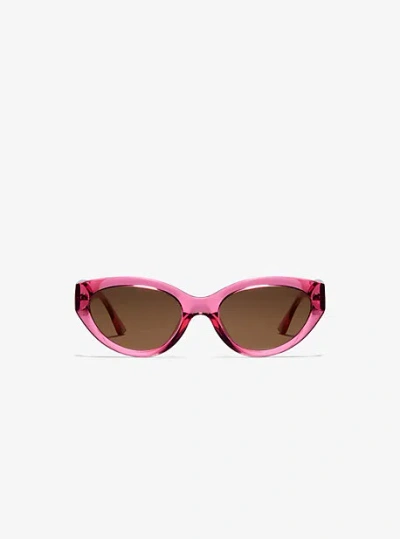 Michael Kors Lorient Sunglasses In Pink