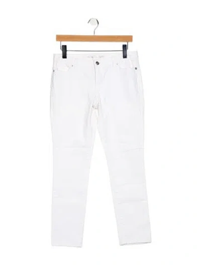Pre-owned Michael Kors Low-rise Skinny Leg Jeans In Multi