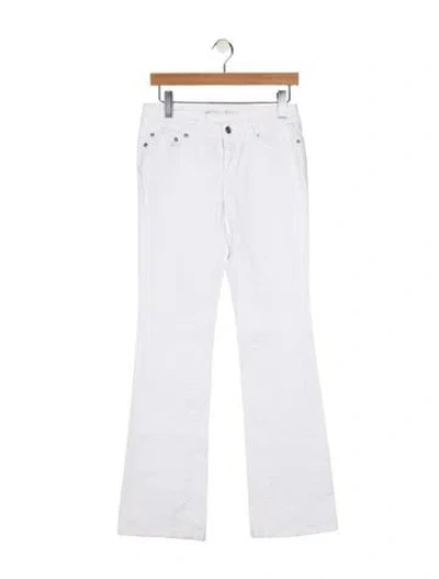 Pre-owned Michael Kors Low-rise Straight Leg Jeans In Blue