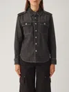 Michael Kors Denim Shirt In Antracite