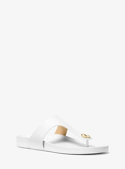 Michael Kors Lucinda Sandal In White
