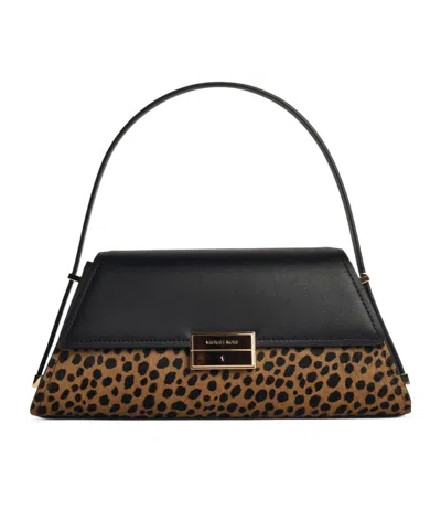 Michael Kors Ludlow Medium Cheetah-printed Shoulder Bag In Multicolor