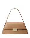 Michael Kors Ludlow Medium Convertible Shoulder Bag In Husk