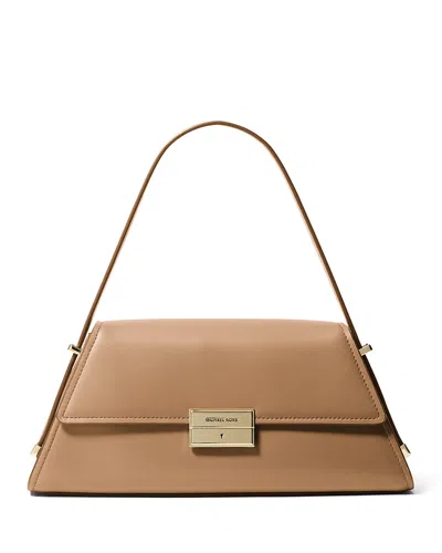Michael Kors Ludlow Medium Convertible Shoulder Bag In Husk