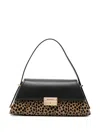 Michael Kors Ludlow Medium Convertible Shoulder Bag In Black