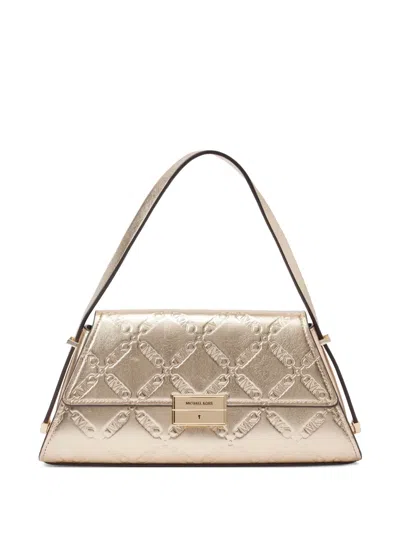 Michael Kors Ludlow Shoulder Bag In Gold