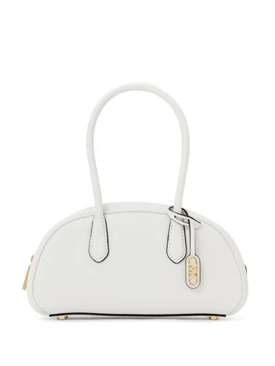 Michael Kors Lulu Shoulder Bag In White