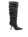 Michael Kors Luna Boot In Black Leather In Black