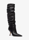 Michael Kors Luna Boot In Black Leather In Black