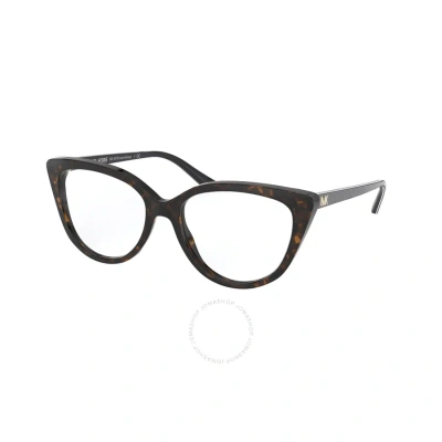 Michael Kors Luxemburg Demo Cat Eye Ladies Eyeglasses Mk4070 3006 54 In Black