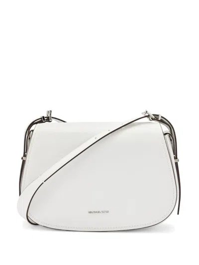 Michael Kors Lydia Crossbody Bag In 白色