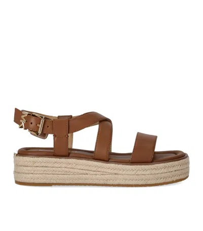Michael Kors Lynn Espadrille Sandalwood In Brown