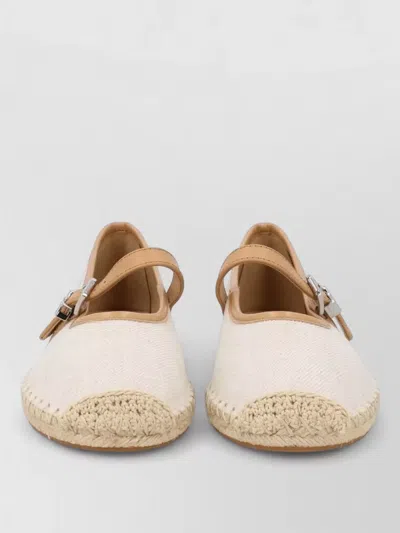 Michael Kors Lynn Round Toe Espadrilles Contrast Trim