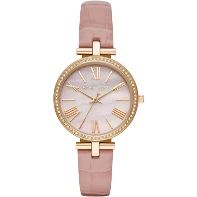 Michael Kors Maci Mk2790 Women's Stainless Steel Quartz Watch In Pink