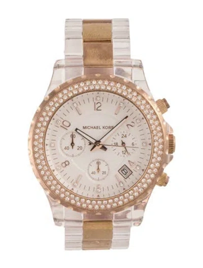 Pre-owned Michael Kors Madison Watch, 42mm In Multicolor
