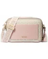 Michael Kors Maeve East West Pocket Crossbody Bag In Pink