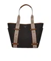 Michael Kors Maeve Large Logo Tote Bag In Black
