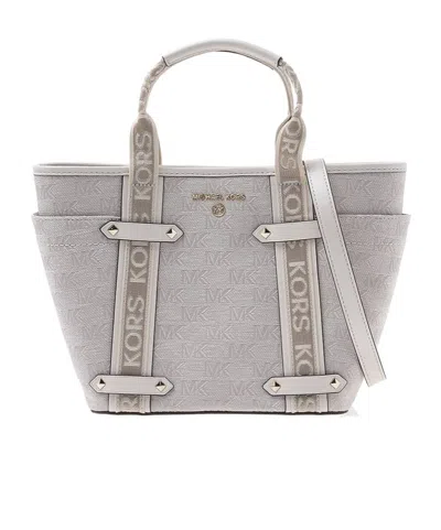 Michael Kors Maeve Open-top Tote Bag In Gray