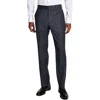 Michael Kors Malone Mens Stretch Wool Dress Pants In Grey