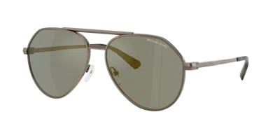 Michael Kors Man Sunglass Mk1168 Brentwood In Brown