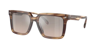 Michael Kors Man Sunglass Mk2217u Abruzzo In Brown