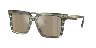 Michael Kors Man Sunglass Mk2217u Abruzzo In Olive Green