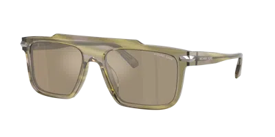 Michael Kors Mk2278u Boston 40407i Occhiali Da Sole Verdi Per Uomo In Green