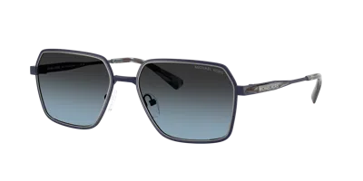 Michael Kors Dana Point Geometric-frame Sunglasses In Blue