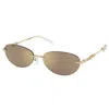 Michael Kors Manchester Mk 1151 10145a 58mm Womens Oval Sunglasses In Multi