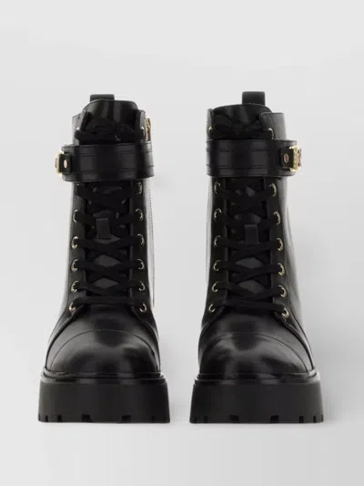 Michael Kors "mandy" Chunky Sole Ankle Boots