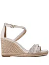 Michael Kors Mandy Espadrilles In Neutrals