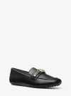 Michael Kors Mandy Loafer Loafers In Black Leather In Black