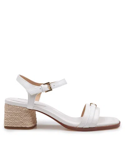 MICHAEL KORS MICHAEL KORS MANDY LEATHER SANDAL