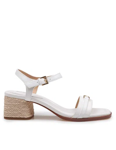 MICHAEL KORS MICHAEL KORS MANDY LEATHER SANDAL