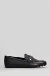 Michael Kors Mandy Loafer Loafers In Black Leather In Black