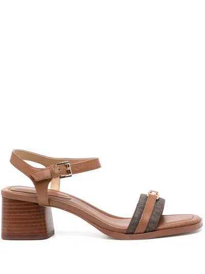 Michael Kors Mandy Sandals In 褐色
